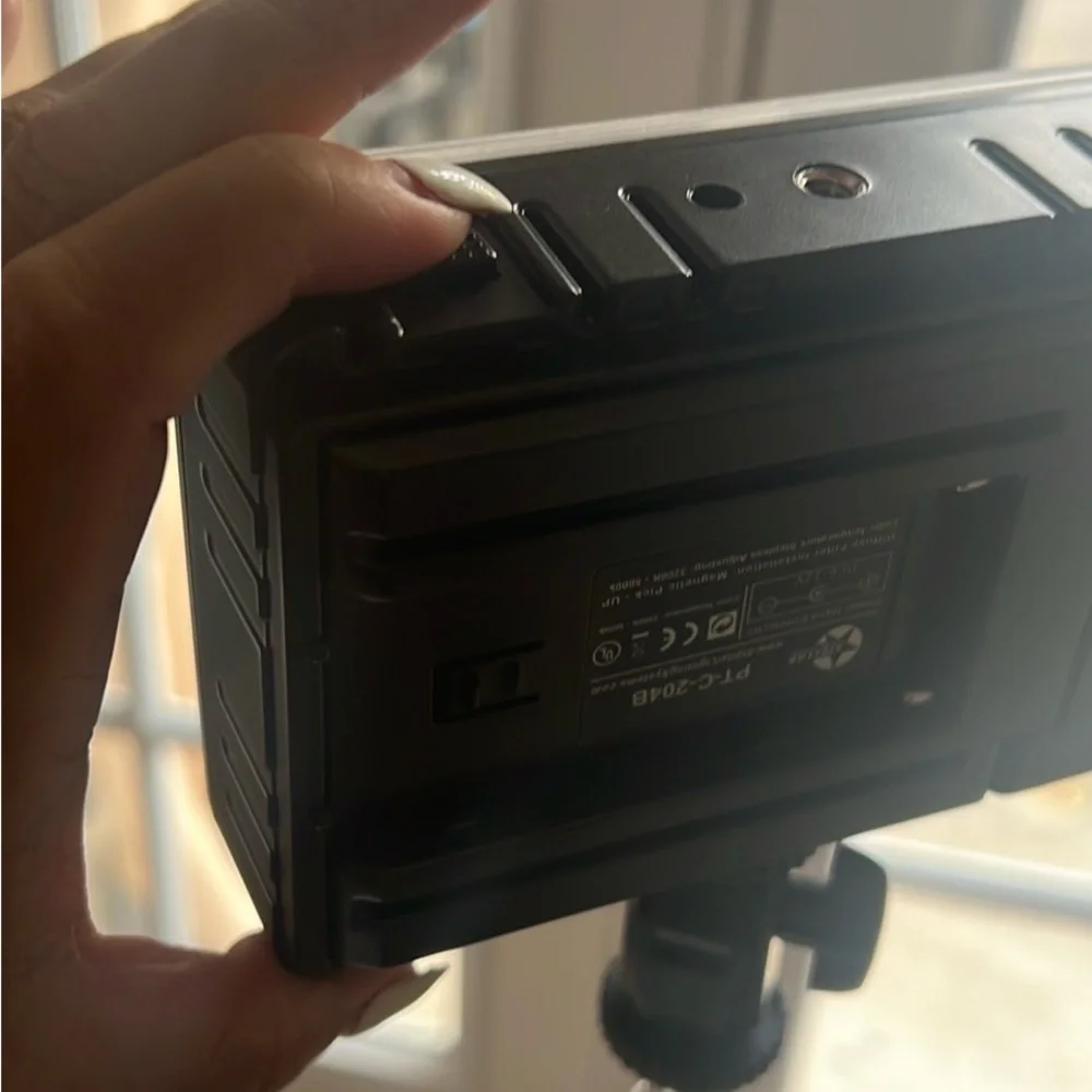 Black Adjustable LED Video Light Stand (Just the STAND ONLY)